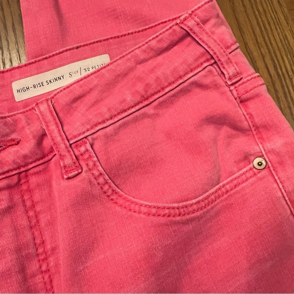 Pilcro and the Letterpress by Anthropologie High-Rise Skinny Ankle Jeans Size 32